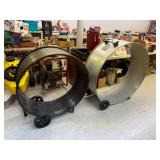 2 Large Rolling Cylinders 2 Large Rolling Cylinders