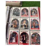 Binders of Basketball Cards Binders of Basketball Cards