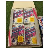 Sealed Packs 1991 Pacific Pro Football Plus & NBA Hoops Trading Cards Sealed Packs 1991 Pacific Pro Football Plus & NBA Hoops Trading Cards
