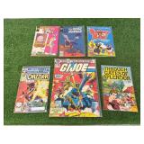 GI Joe Marvel Treasury Edition, Dazzler, Road Runner, Barney Bear Comics GI Joe Marvel Treasury Edition, Dazzler, Road Runner, Barney Bear Comics