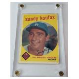 Sandy Koufax 1959 Topps #163 Vintage Baseball Card