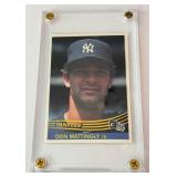Don Mattingly RC 1984 Donruss #248 Vintage Rookie Baseball Card