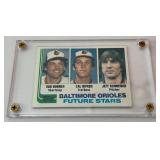 Cal Ripken Jr. RC 1982 Topps Orioles Future Stars #21  Rookie Vintage Baseball Card