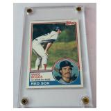 Wade Boggs RC 1983 Topps #498 Vintage Rookie Baseball Card
