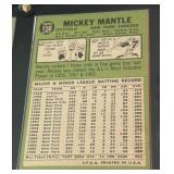 Mickey Mantle 1967 Topps #150 and 1996 Commemorative #17 - Vintage Baseball Card