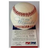 Juan Marichal Signed Baseball w/ PSADNA COA Rawlinfs ONLB White Ball