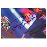 Torii Hunter Signed w/ PSADNA COA 2002 Division Series Minnesota Twins Program