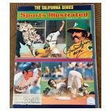 Rollie Finders Signed w/ MLB COA 2974 Sports Illustrated Magazine