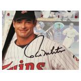 Paul Molitor Signed w/PSADNA COA Minnesota Twins Baseball Magazine