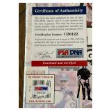 Paul Molitor Signed w/PSADNA COA Minnesota Twins Baseball Magazine