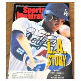 Darryl Strawberry Signed 1991 Sports Illustrated Baseball Magazine