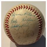 1960's Minnesota Twins Team Signed Baseball - Killebrew, Allison, Vic Power, Perry, Battey, Pascual - 25 Signtatures