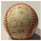 Vintage Minnesota Twins Signed Baseball - Zoilo Versalles (full auto), Tony Oliva (early auto), Battey, Pascual - 15 Signatures