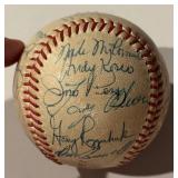 1965 Minnesota Twins Signed Baseball - 2 Tony Oliva Autos, Jim Kaat, Harmon Killebrew, Jim Perry - 23 Signatures