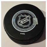 Montreal Canadiens Adam Henrique Signed Hockey Puck