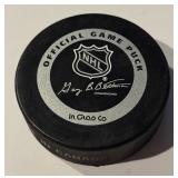 Jason Marshall Signed Minnesota Wild Hockey Puck
