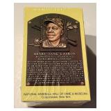 National Baseball Hall of Fame Post Cards - Complete Pack - Hank Aaron on Top