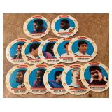 1989 Taystee Discs Minnesota Vikings Football Complete Set of 12
