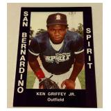 Ken Griffey Jr. Pre-Rookie Card Set - 1988 San Bernadino Spirit Complete Set