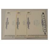 (3) Kirby Puckett Masters of the Game 1993 Donruss Post Cards #16 Minnesota Twins