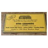Ryne Sandberg 23kt Gold Limited Edition /1,500 Set up Three Bleachers Baseball Cards