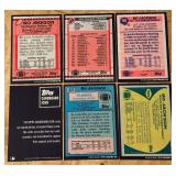 Bo Jackson RARE! Only 99 Made 2015 Topsp Cardboard Icon 5 Card Football Set Numbered 19/99