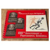 1969 The American League Red Book 100th Anniversary of Professional Baseball