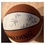 Dallas Mavericks Signed Basketball w/ Dirk Nowitzki, Antawn Jamison, Michael Finley, Antoine Walker, Don Nelson and More