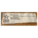 Dallas Mavericks Signed Basketball w/ Dirk Nowitzki, Antawn Jamison, Michael Finley, Antoine Walker, Don Nelson and More