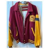 University of Minnesota Retro/Vintage Jacket by Cooper Size Large