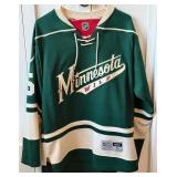 Minnesota Wild Reebok Size Medium Hockey Jersey Size 52 Custom 'MN TRAVELER' #15