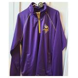 Minnesota Vikings Size XL NFL Genuine 1/4 Zip