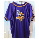Minnesota Vikings Size XXL NFL Baseball Style Jersey