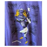 Justin Jefferson Limited Edition Minnesota Vikings T-Shirt Size XL