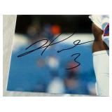 Damar Hamlin Signed 8x10' Buffalo Bills Football Photo