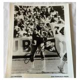 Joe Montana Autographed Football Photo - San Francisco 49ers
