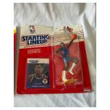 (3) Starting Lineup Basketball Figures - (2) David Robinson and (1) Patrick Ewing