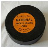 Official National Hockey League Vintage Puck