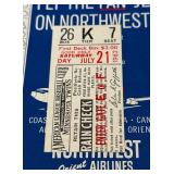 1962 Minnesota Twins Official Program Signed by Camilo Pascual - July 21st vs. Baltimore Orioles w/ Hamm's Advertisement