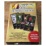 1998 Champions of Golf 'The Masters Collection' Set in Box - Tiger Woods Rookie Card!