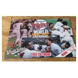 Minnesota Twins 1987 World Series Champions Calendar - New/Sealed!