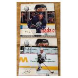(2) 2006-07 Upper Deck Be a Player Portrait Autographs - Brad Winchester and Tuomo Ruutu