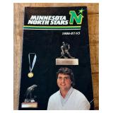 1986-87 Minnesota North Stars Hockey Official Guide and Record Book