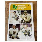 1977-78 Minnesota North Stars Hockey Official Guide and Record Book