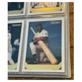 1993 Topps Gold Minnesota Twins Team Set w/ Kirby Puckett in Binder