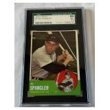1963 Topps #77 Al Spangler SGC 7.5 / 86 NM+ Vintage Baseball Card