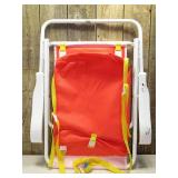 Outdoor Portable Backpack Beach Chair White - Sun Squad