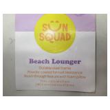 Folding Lounger - Sun Squad