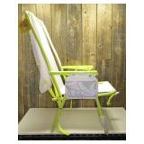 Outdoor Portable Backpack Beach Chair White - Sun Squad