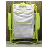 Outdoor Portable Backpack Beach Chair White - Sun Squad